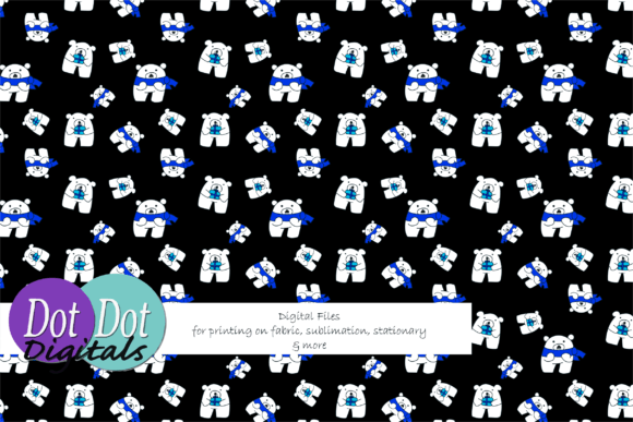 Beary Cute Polar Bears on Black: A Design Evaluation