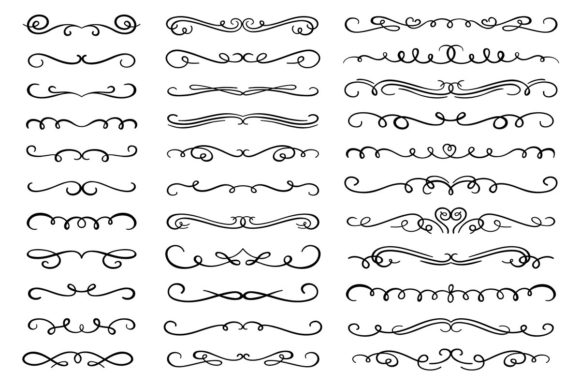Calligraphic Flourish Dividers: Strategic Assets for Refined Visual Communication