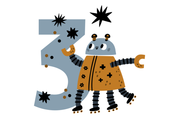 Evaluating the Cute Robot with Number Three Kid Birthday Decorative Element: A Practical Guide for Event Planning