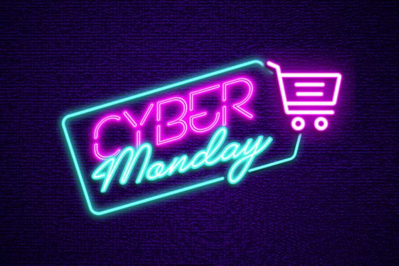 Evaluating the Cyber Monday Lettering Neon Sign Font for Digital Design Projects