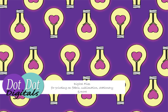 Evaluating the Heart Lightbulb Nondirectional Seamless Pattern for Creative Projects