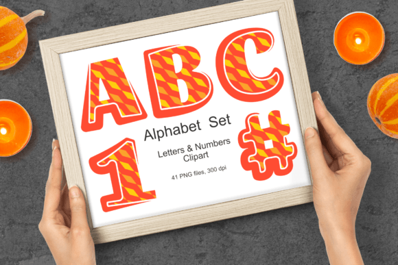 Evaluating the Orange Geometric Patterned Alphabet Set for Seasonal and Educational Projects