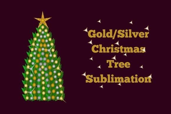 Gold Silver Christmas Tree Sublimation: A Strategic Approach to Seasonal Branding and Product Design