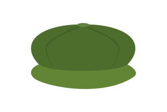 Green Baggy Australia Hat Artwork: A Bold Design Statement