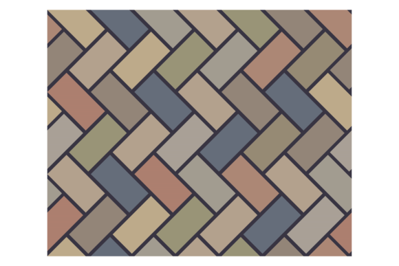 Herringbone Pattern: Color Seamless Deco