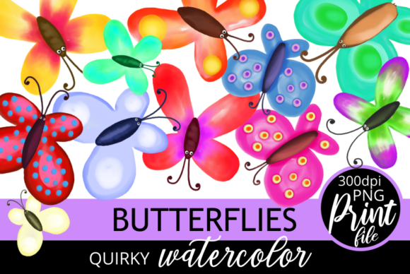Quirky Watercolor Spring Butterflies: A Comprehensive Evaluation