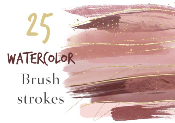 Rose Watercolor Brush Strokes Clipart: A Strategic Asset for Visual Storytelling