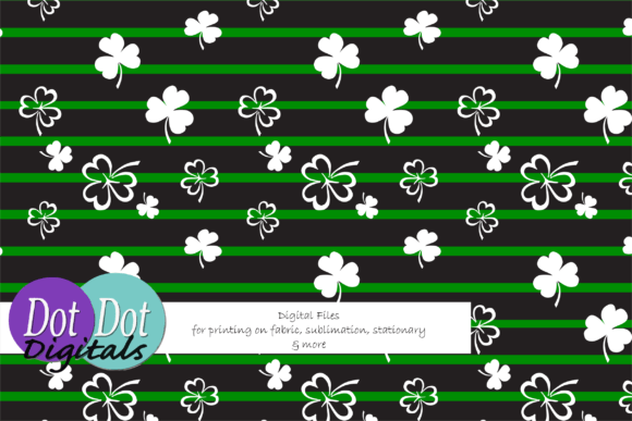 Shamrock Green and Black Stripes 3: A Versatile Digital Pattern for Creative Projects