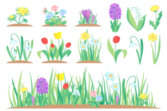 Spring Flowers: A Practical Evaluation of Vector Assets for Designers and Creators