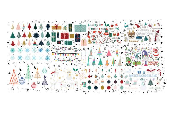 Unlock Your Holiday Creativity with the Christmas Elements Mega Bundle