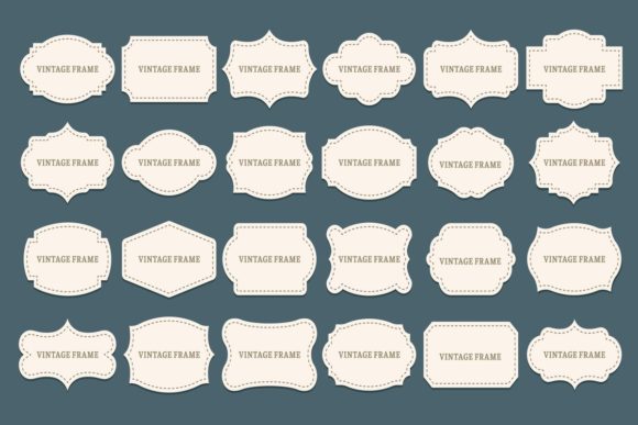 Vintage Label Frames: Elevating Brand Identity and Event Aesthetics