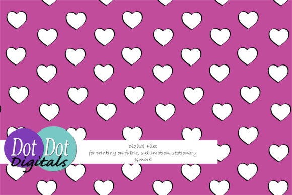 White Hearts on Pink Seamless Repeat: A Practical Guide to Using This Digital Pattern
